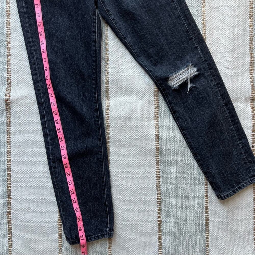Madewell The Perfect Vintage Jean in Roxstone Wash: Knee-Rip Edition Women’s 24 - Picture 4 of 12